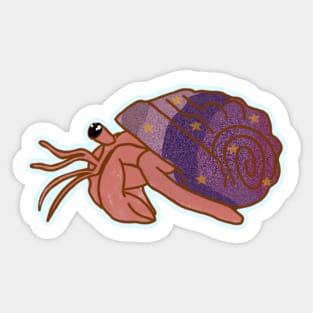 Starry Crab Sticker